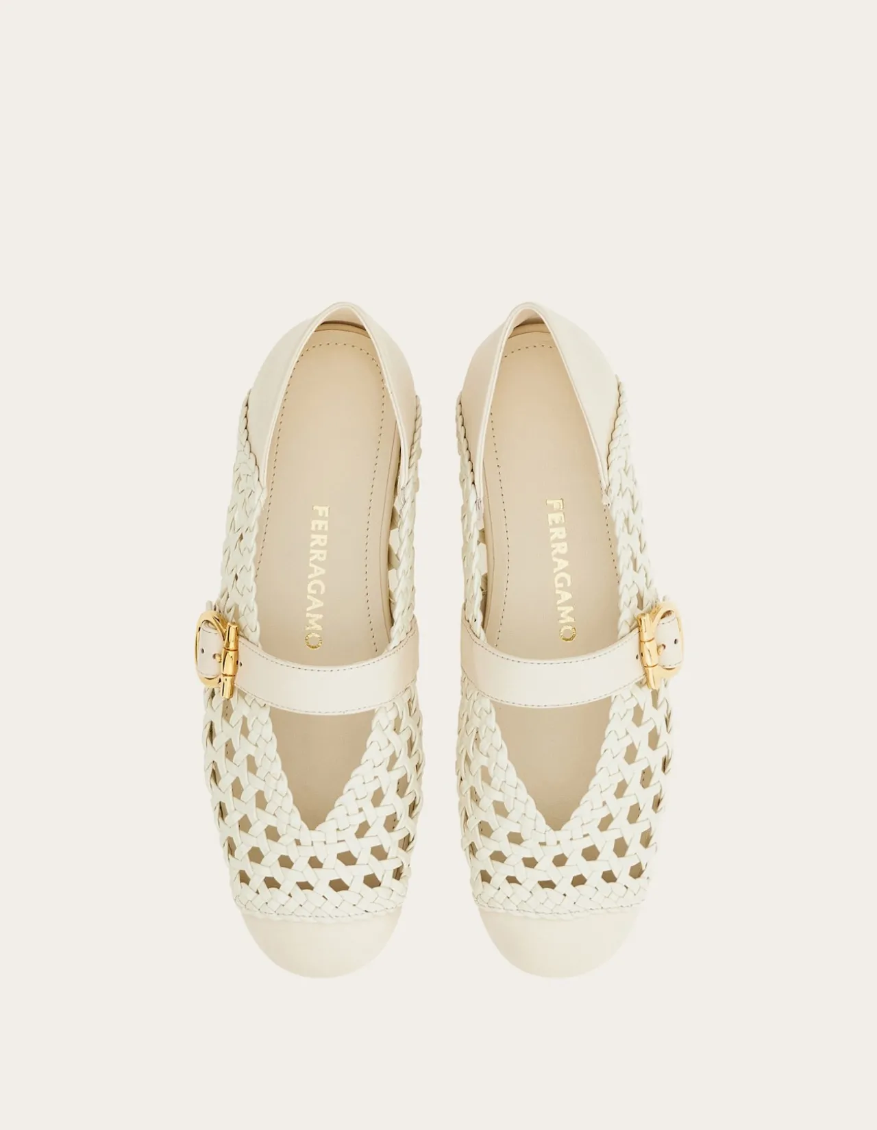 GANCINI BUCKLE BALLET FLAT