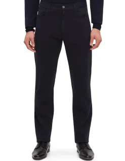 GARMENT DYED TWILL COMFORT PANTS