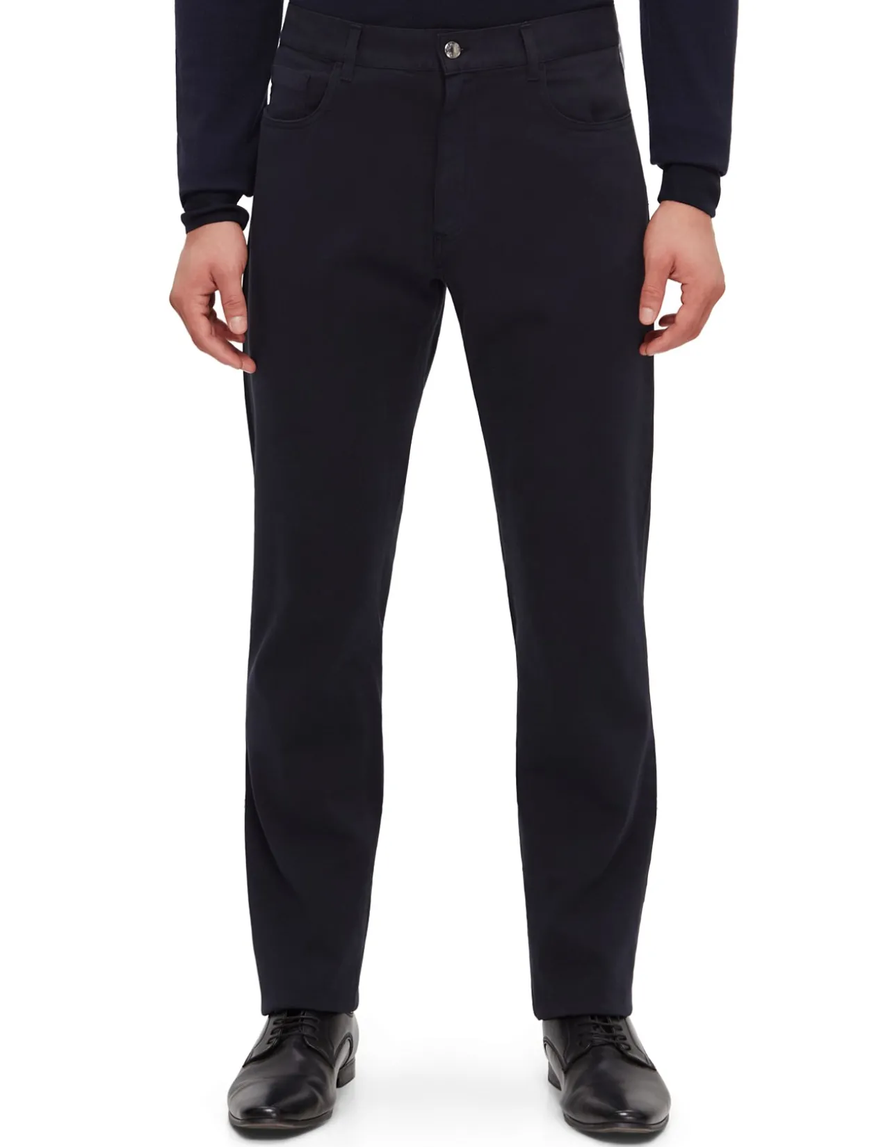 GARMENT DYED TWILL COMFORT PANTS