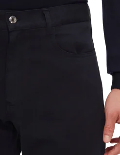 GARMENT DYED TWILL COMFORT PANTS
