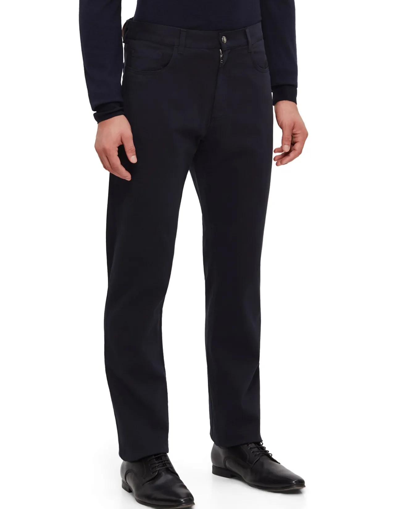 GARMENT DYED TWILL COMFORT PANTS
