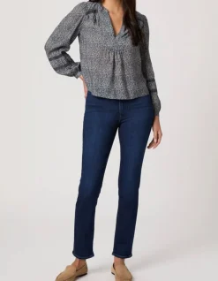 Gemma High Rise Slim Cigarette Jeans