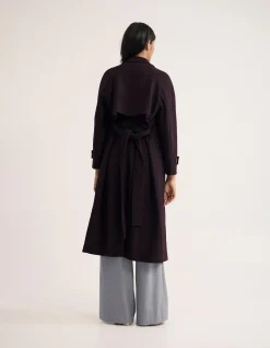 GEMMA WOOL RICH TRENCH COAT