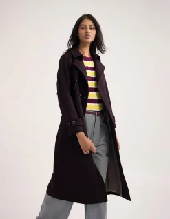 GEMMA WOOL RICH TRENCH COAT