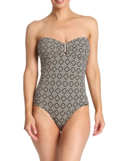 Geneva Bar Bandeau One Piece