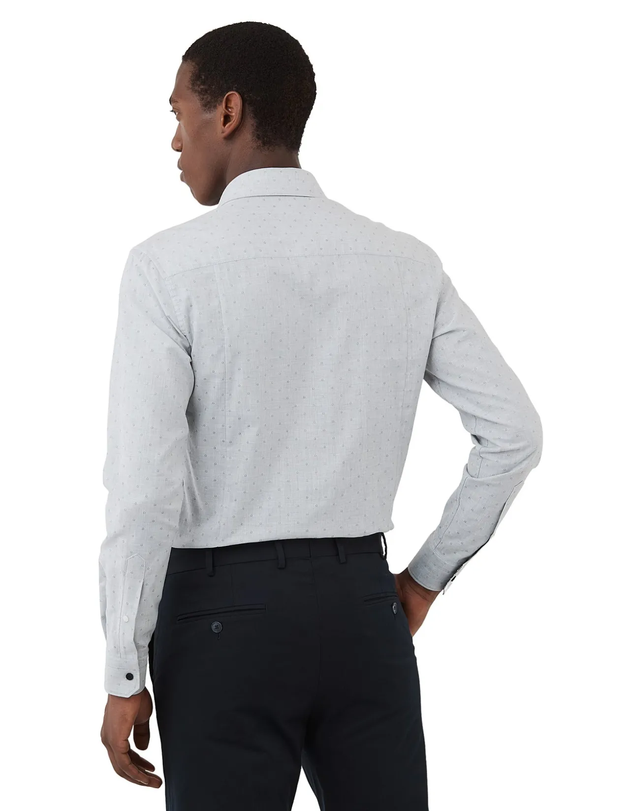 GEO DOBBY SLIM SHIRT