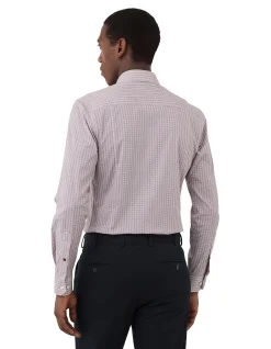 GEO PRINT STANDARD CUFF SLIM SHIRT