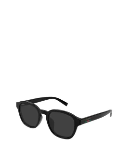 GG2109SK BLACK ROUND SUNGLASSES
