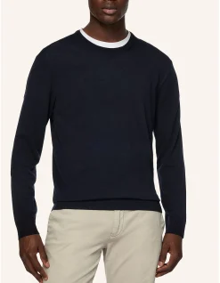 16GG SUPERFINE MERINO WOOL CREW NECK SWEATER