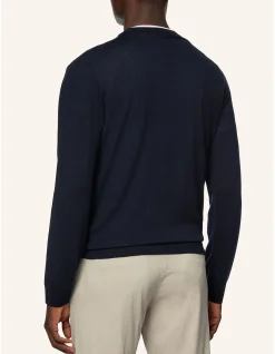 16GG SUPERFINE MERINO WOOL CREW NECK SWEATER