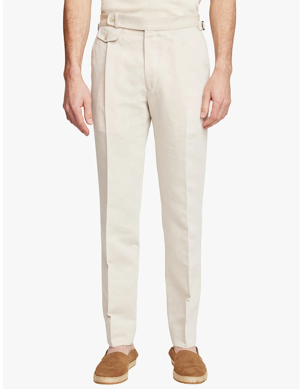 Gian Tailored Fit Trouser Beige