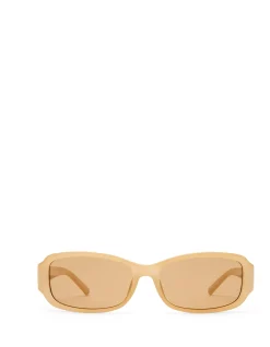 GIGGLEMUG NUDE RECTANGLE TAN TINT SUNGLASSES