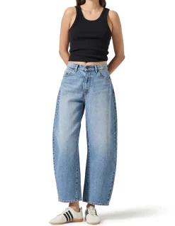 Gigi Barrel Super High Rise Barrel Leg Jeans