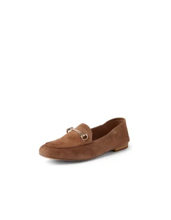 GINNAS LT CHOC SUEDE