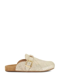 GLAIZED SLIP ON IN GOLD