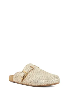 GLAIZED SLIP ON IN GOLD