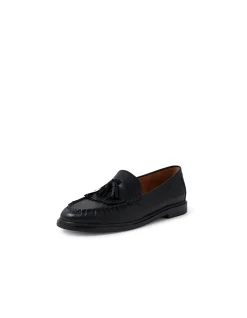 Glaynn Tassel Fringe Leather Loafers