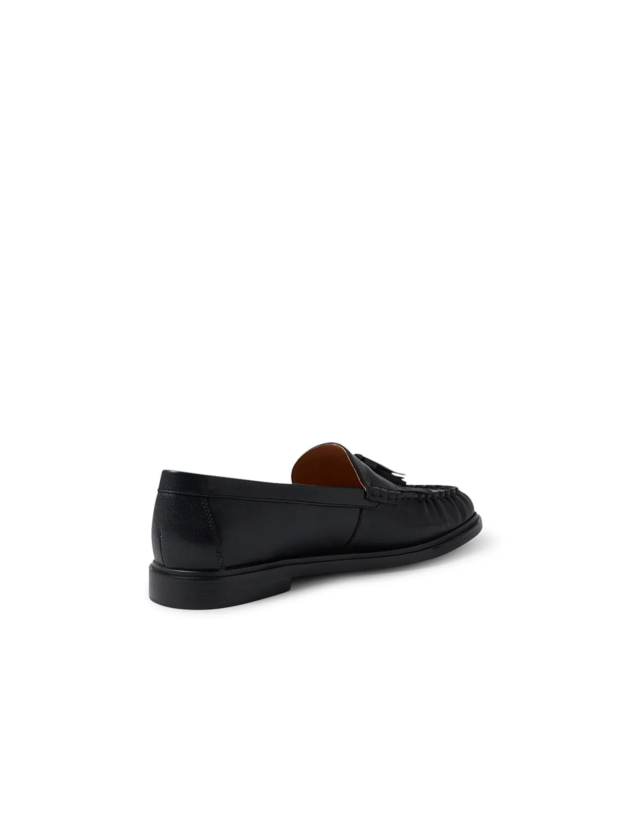 Glaynn Tassel Fringe Leather Loafers