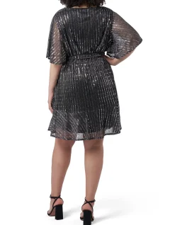 Glow Frill Hem Mini Dress