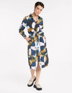 GOLDEN POOLS SHIRT DRESS