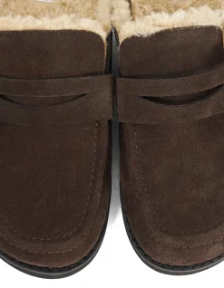 GOLDY SHEARLING SLIP ON