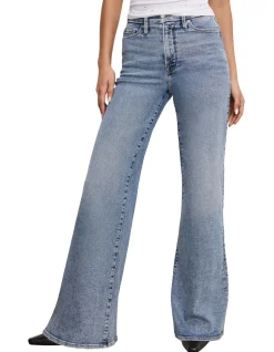 Good Waist Palazzo High Rise Wide Leg Jeans
