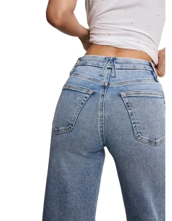 Good Waist Palazzo High Rise Wide Leg Jeans