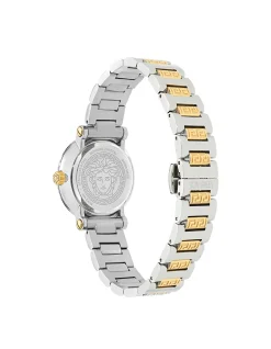 Greca Sphere Petite Green Guilloche Bracelet Watch