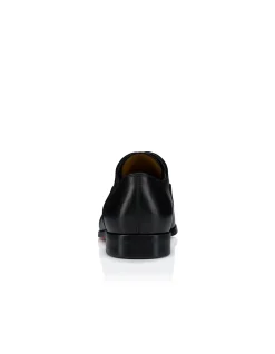 GREGGORY FLAT CALF BLACK OXFORDS