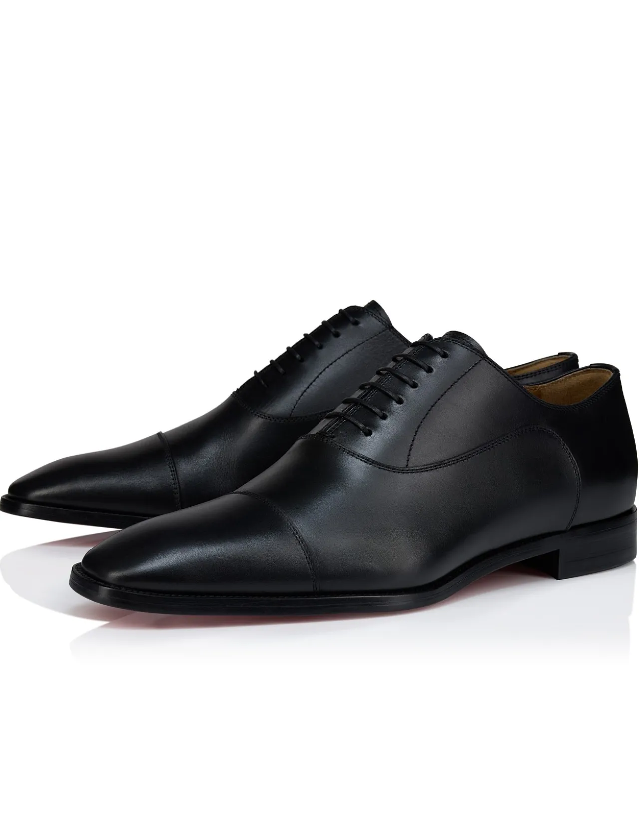 GREGGORY FLAT CALF BLACK OXFORDS