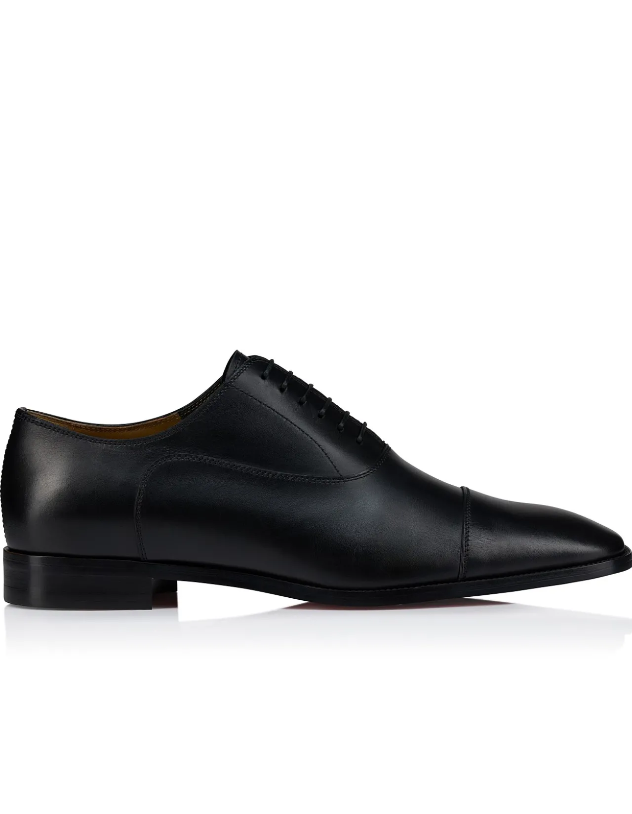 GREGGORY FLAT CALF BLACK OXFORDS
