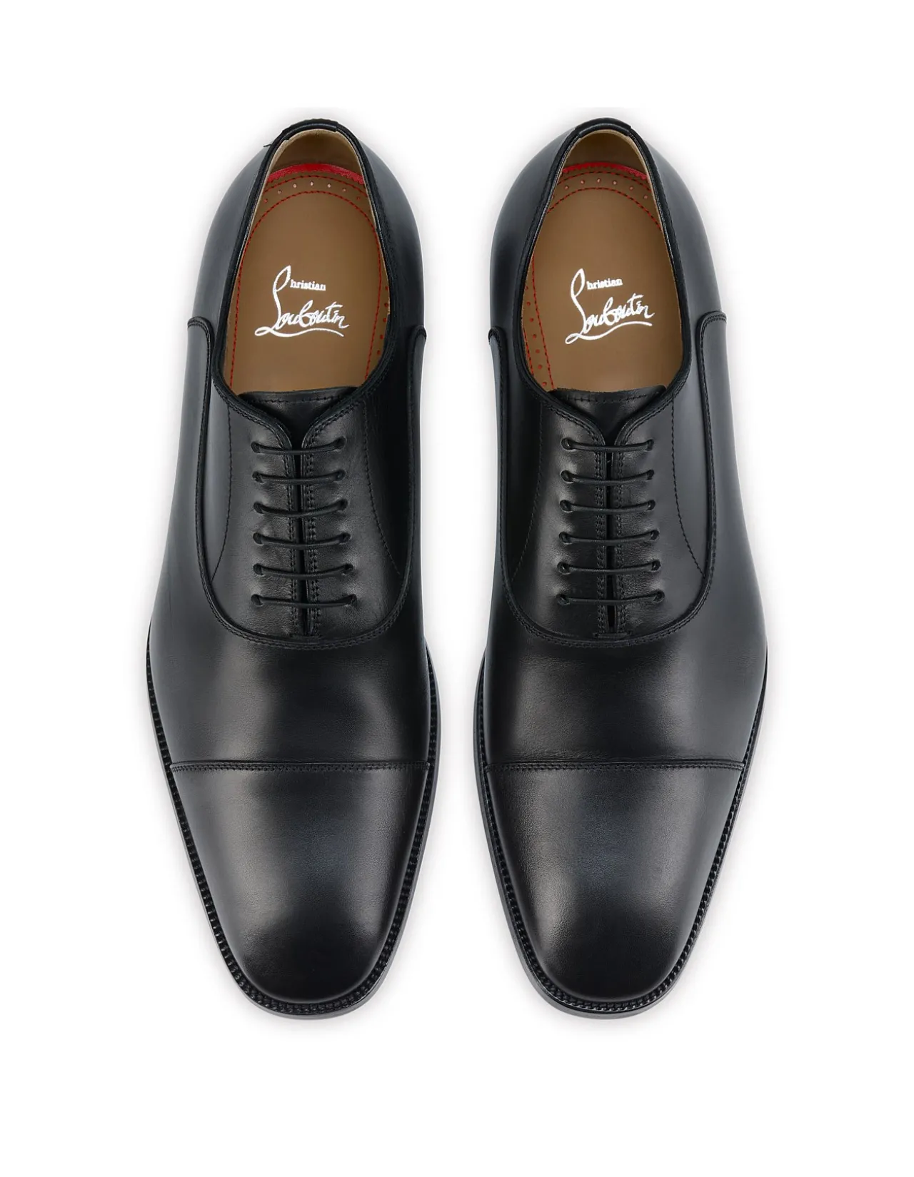 GREGGORY FLAT CALF BLACK OXFORDS