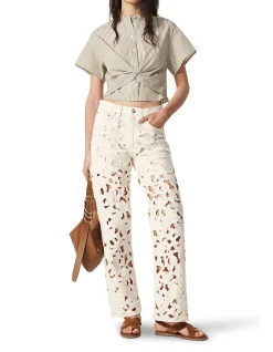 Gretchen Stripe Poplin Shirt