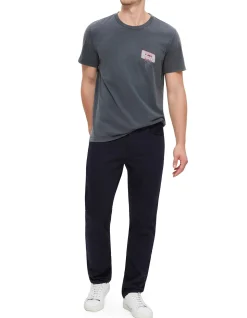Gritty Jackson Mid Waist Straight Leg Jeans