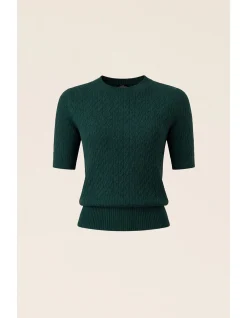 GROVE KNIT TOP IN FOREST
