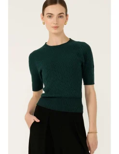GROVE KNIT TOP IN FOREST