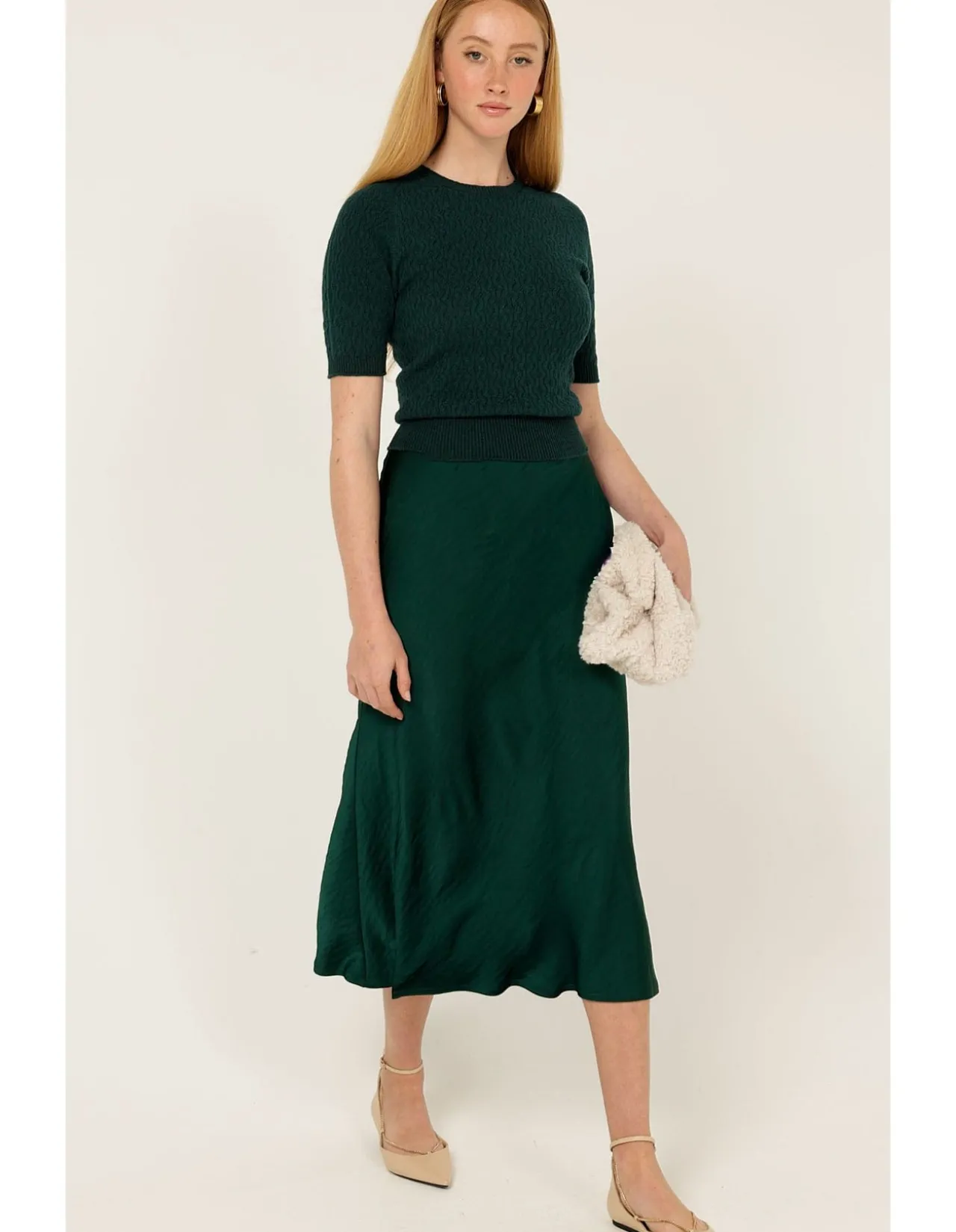 GROVE KNIT TOP IN FOREST