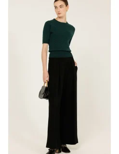 GROVE KNIT TOP IN FOREST