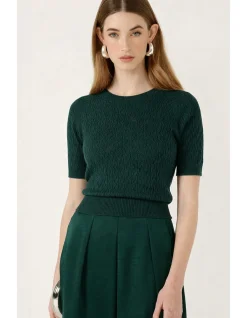 GROVE KNIT TOP IN FOREST