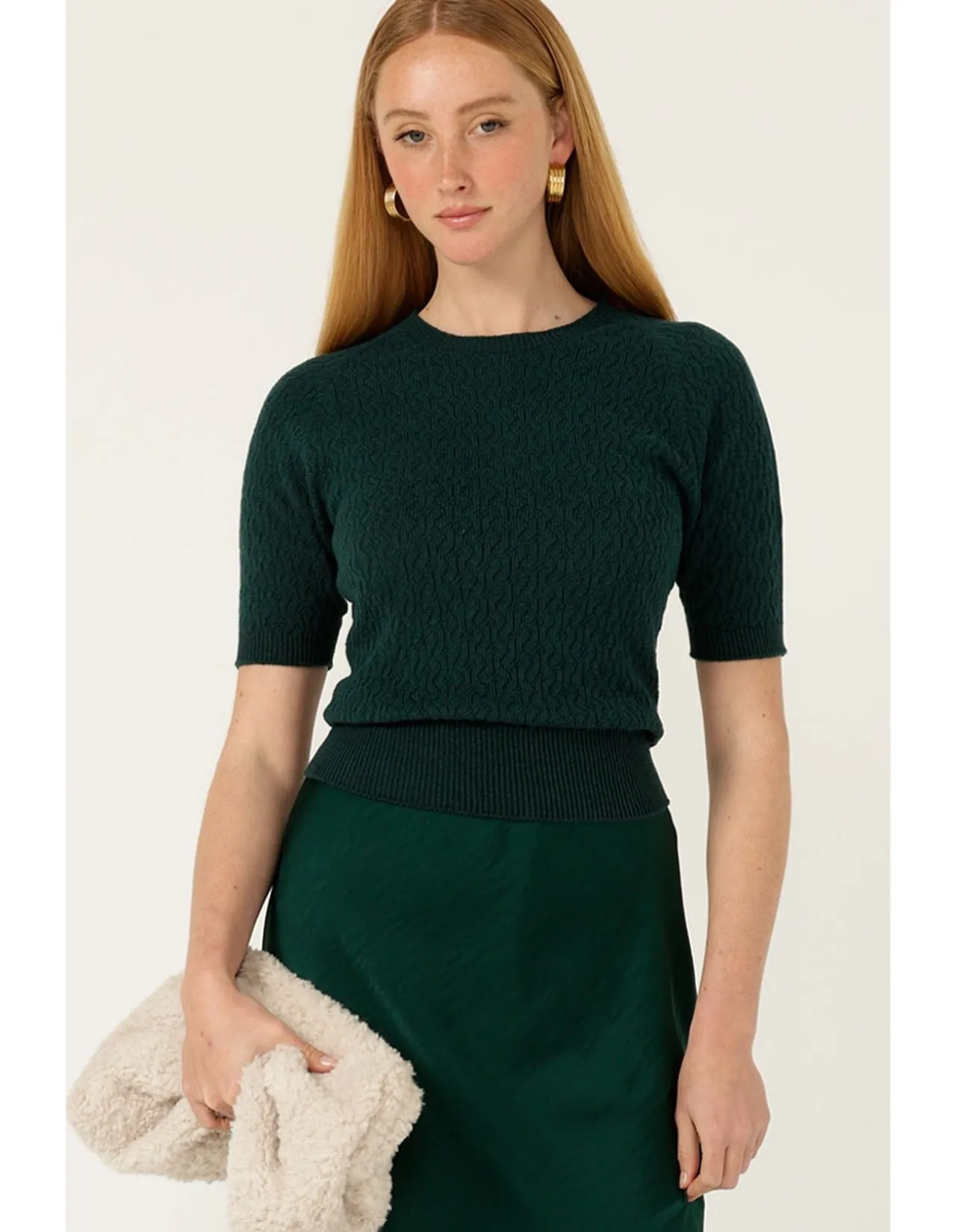 GROVE KNIT TOP IN FOREST