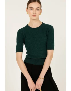 GROVE KNIT TOP IN FOREST