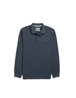 Gunn Polo Long Sleeve - Marine