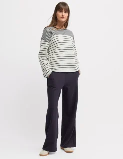 HALCYON STRIPED LONG SLEEVE TEE