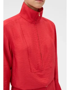 HALF PLACKET ZIP SHIRT