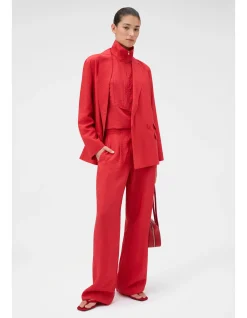 HALF PLACKET ZIP SHIRT