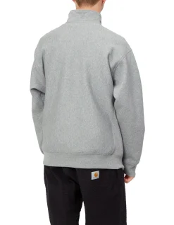 Half Zip American Script Sweater