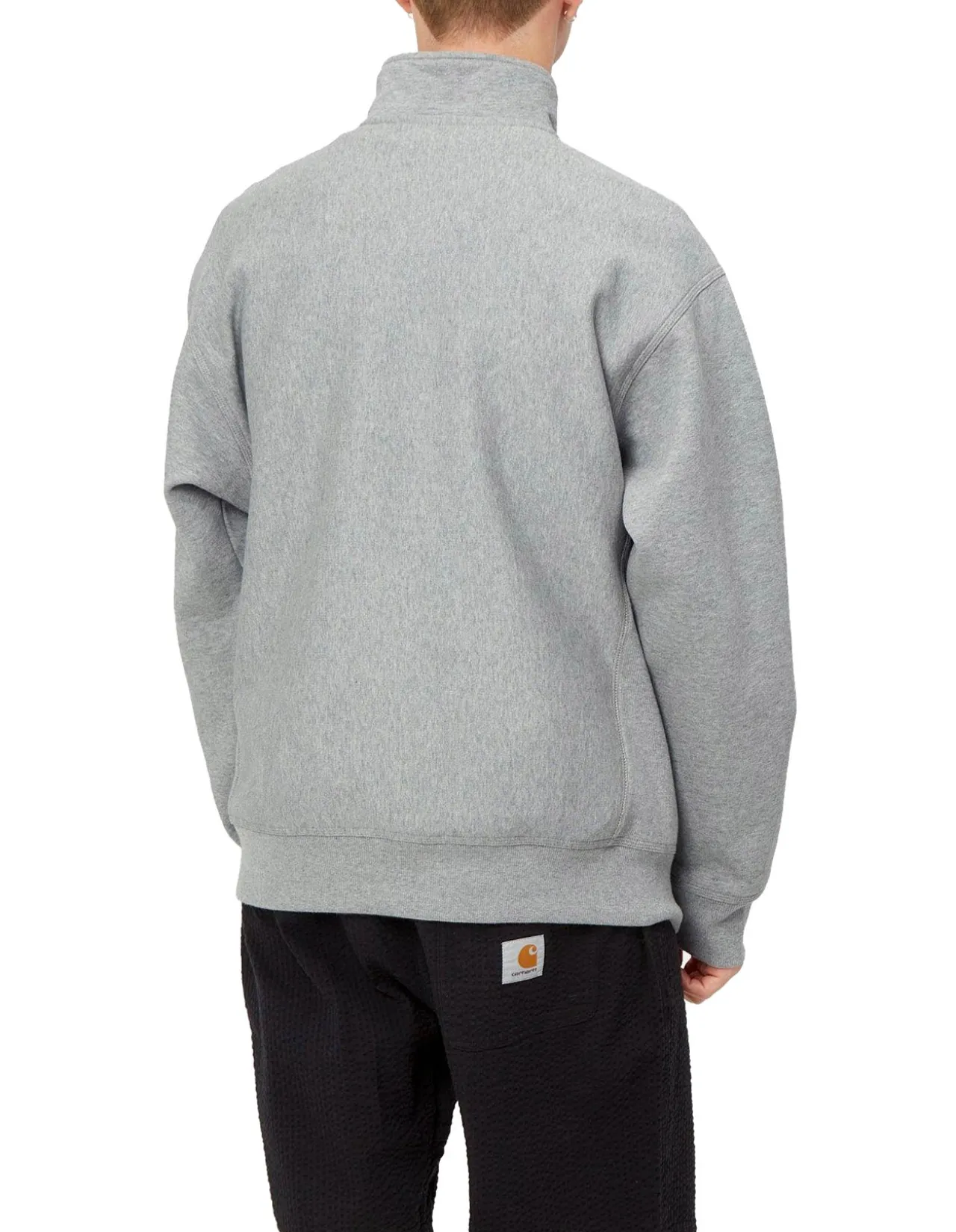 Half Zip American Script Sweater