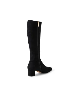 HANDAN DJ BLACK STRETCH MICROSUEDE