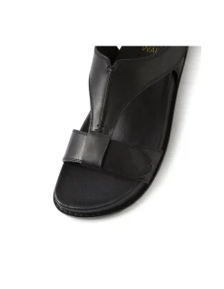 HANDRA W ZR BLACK LEATHER