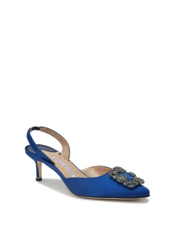 Hangisli Satin Slingback Heel 50mm